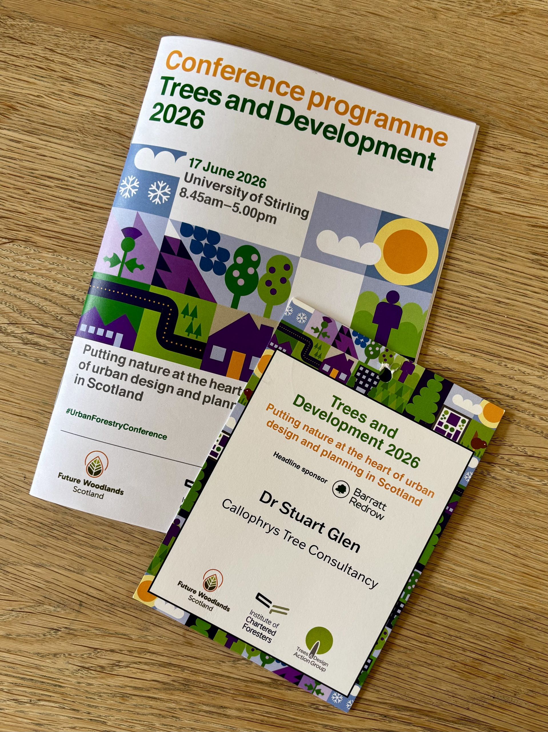 Conference Programme. Trees and Development 2026. Held at University of Stirling, 17 June 2026.